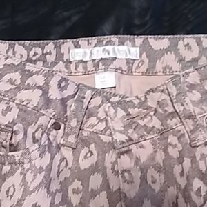 Boston Proper Animal Print Jeans